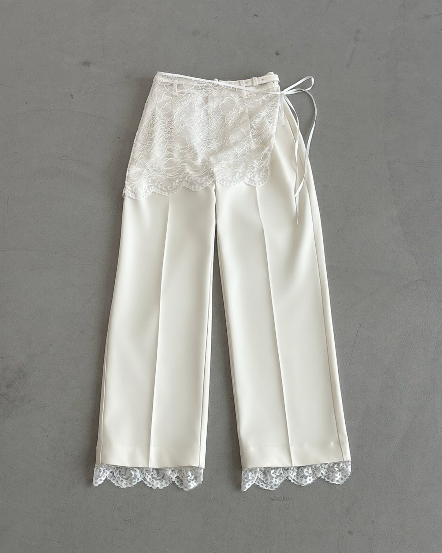 【広告掲載商品】3点SET（パンツ1点＋ラップスカート1点＋裾レース1点）