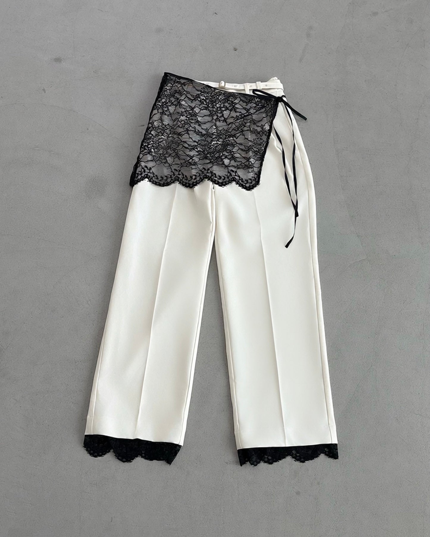 【広告掲載商品】3点SET（パンツ1点＋ラップスカート1点＋裾レース1点）