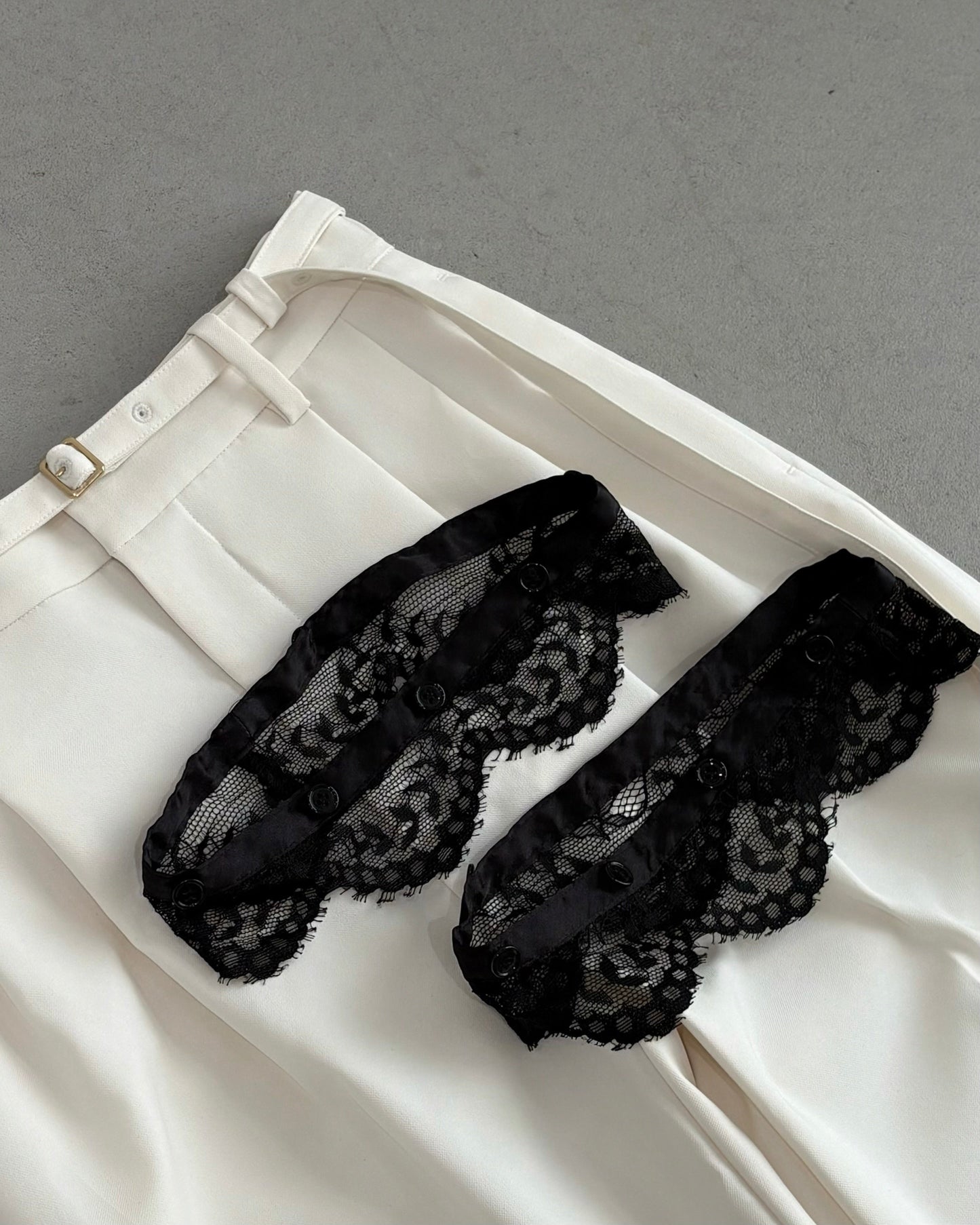 【広告掲載商品】3点SET（パンツ1点＋ラップスカート1点＋裾レース1点）