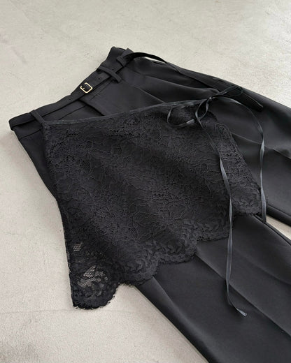 【広告掲載商品】3点SET（パンツ1点＋ラップスカート1点＋裾レース1点）