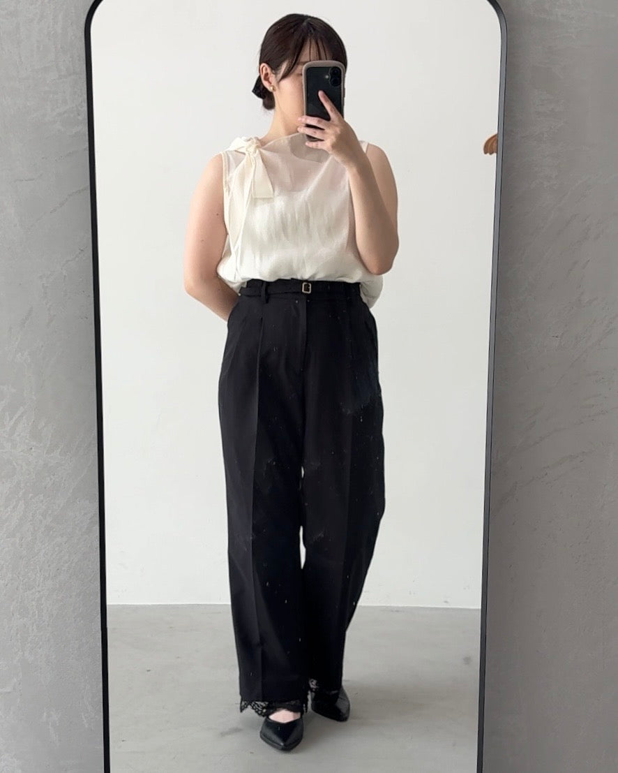 【オプション(単品購入不可)】アイラッシュレース裾フリル