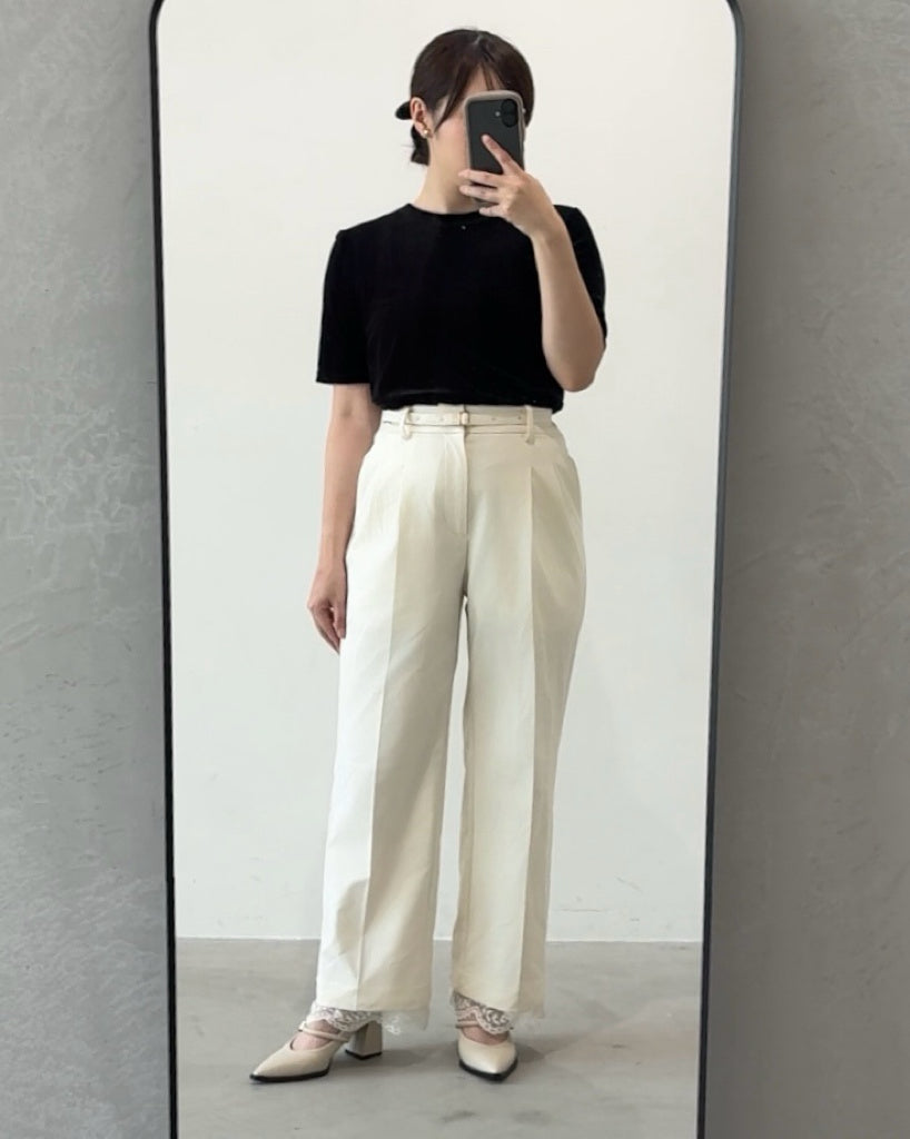 【オプション(単品購入不可)】アイラッシュレース裾フリル